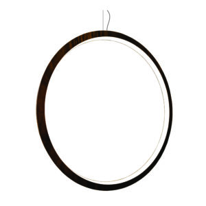 Pendente anel cilindrico c/ acrilico 100cm